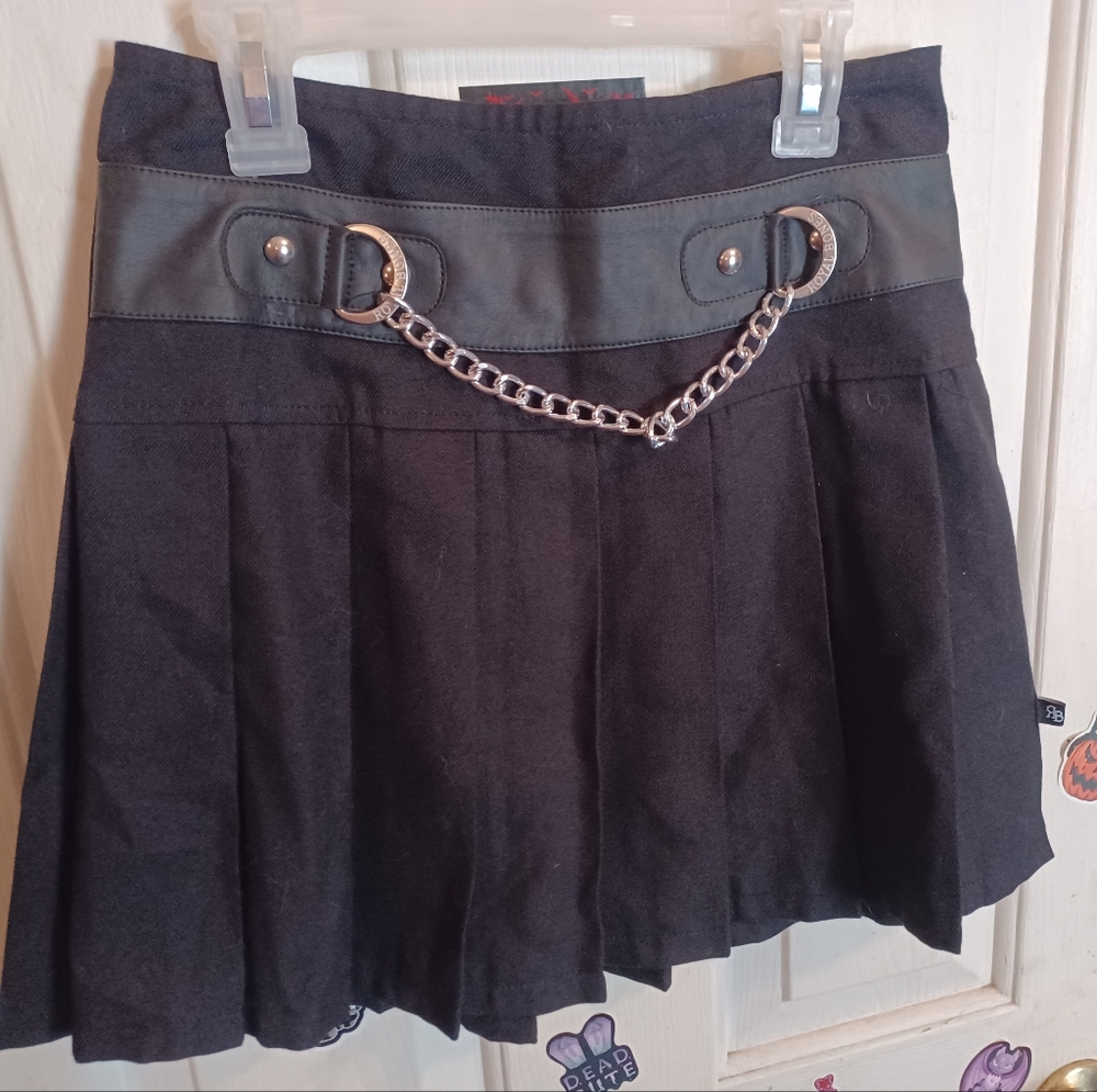 Royal Bones Skirt with Chain